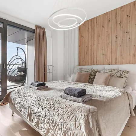 Luxury Eurovea Tower - Danube & Castle Apartament Bratislava