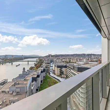 Appartement Luxury Eurovea Tower - Danube&castle