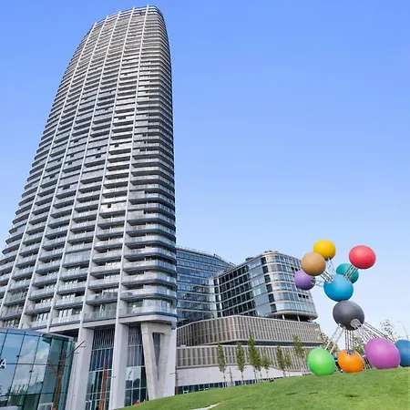 Eurovea Tower 15Th Floor Danube And Castle *