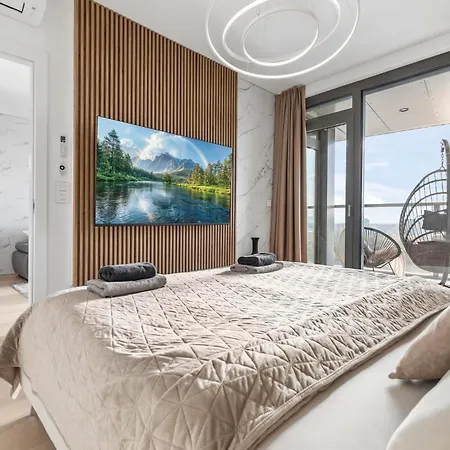 Luxury Eurovea Tower - Danube & Castle Apartmán Bratislava