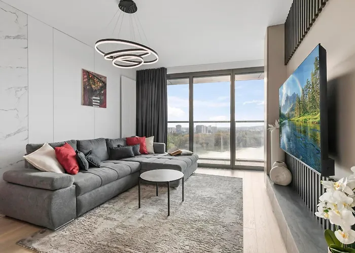 Apartmán Luxury Eurovea Tower - Danube & Castle Bratislava