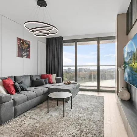Appartamento Luxury Eurovea Tower - Danube & Castle Bratislava